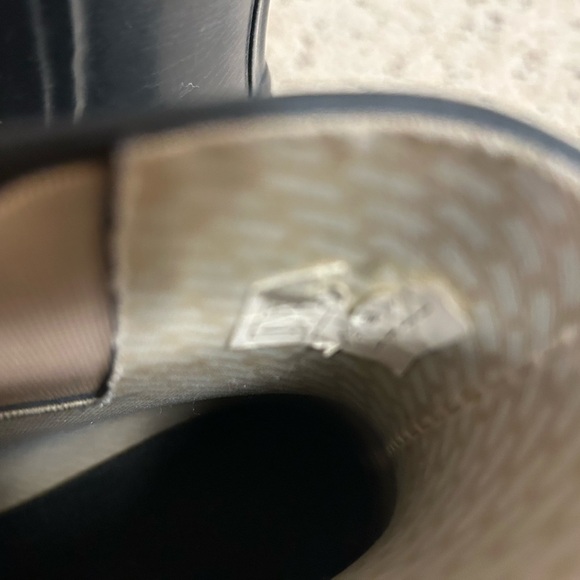 Hunter size 9 GUC navy Wedge Boots with-some wear- still overall very good! - Picture 13 of 14